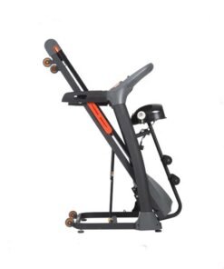 LMCC Cardio Treadmill LCD Monitor 2.5HP DC Motor Home Treadmill with MP3 Connector Running Machine