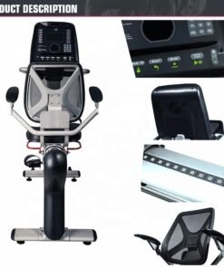 LMCC Recumbent Bike Gym Equipment Indoor Home Recumbent Exercise Bicycle Commercial Recumbent Bike - Image 5
