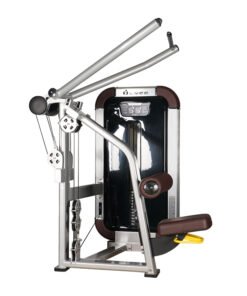 Alternative view of LMCC Gym Equipment Commercial Reverse Grip Lat Pulldown Adjustable Seated Lat Pulldown Machine
