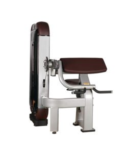 LMCC Biceps Curl Gym Equipment Commercial Preacher Curl Machine Seated Bicep Exercise Machine