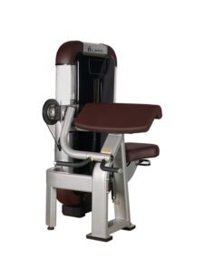 Alternative view of LMCC Biceps Curl Gym Equipment Commercial Preacher Curl Machine Seated Bicep Exercise Machine