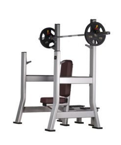 Alternative view of LMCC Military Bench Shoulder Press Bench Plate Load Gym Equipment Seated Shoulder Press Machine