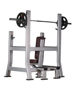 LMCC Military Bench Shoulder Press Bench Plate Load Gym Equipment Seated Shoulder Press Machine - Image 4