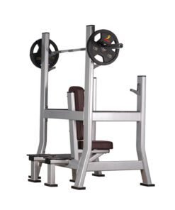 LMCC Military Bench Shoulder Press Bench Plate Load Gym Equipment Seated Shoulder Press Machine - Image 6