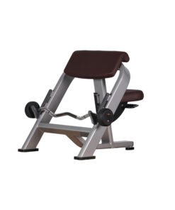 Alternative view of LMCC Gym Equipment Seated Arm Preacher Curl Bench Biceps Curl Bench Commercial Biceps Curl Machine