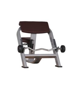 LMCC Gym Equipment Seated Arm Preacher Curl Bench Biceps Curl Bench Commercial Biceps Curl Machine - Image 3