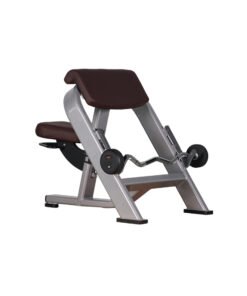 LMCC Gym Equipment Seated Arm Preacher Curl Bench Biceps Curl Bench Commercial Biceps Curl Machine - Image 6