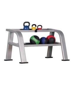 LMCC Gym Equipment Accessories 2 Layers Kettle Bell Rack Kettlebell Storage Storage Rack